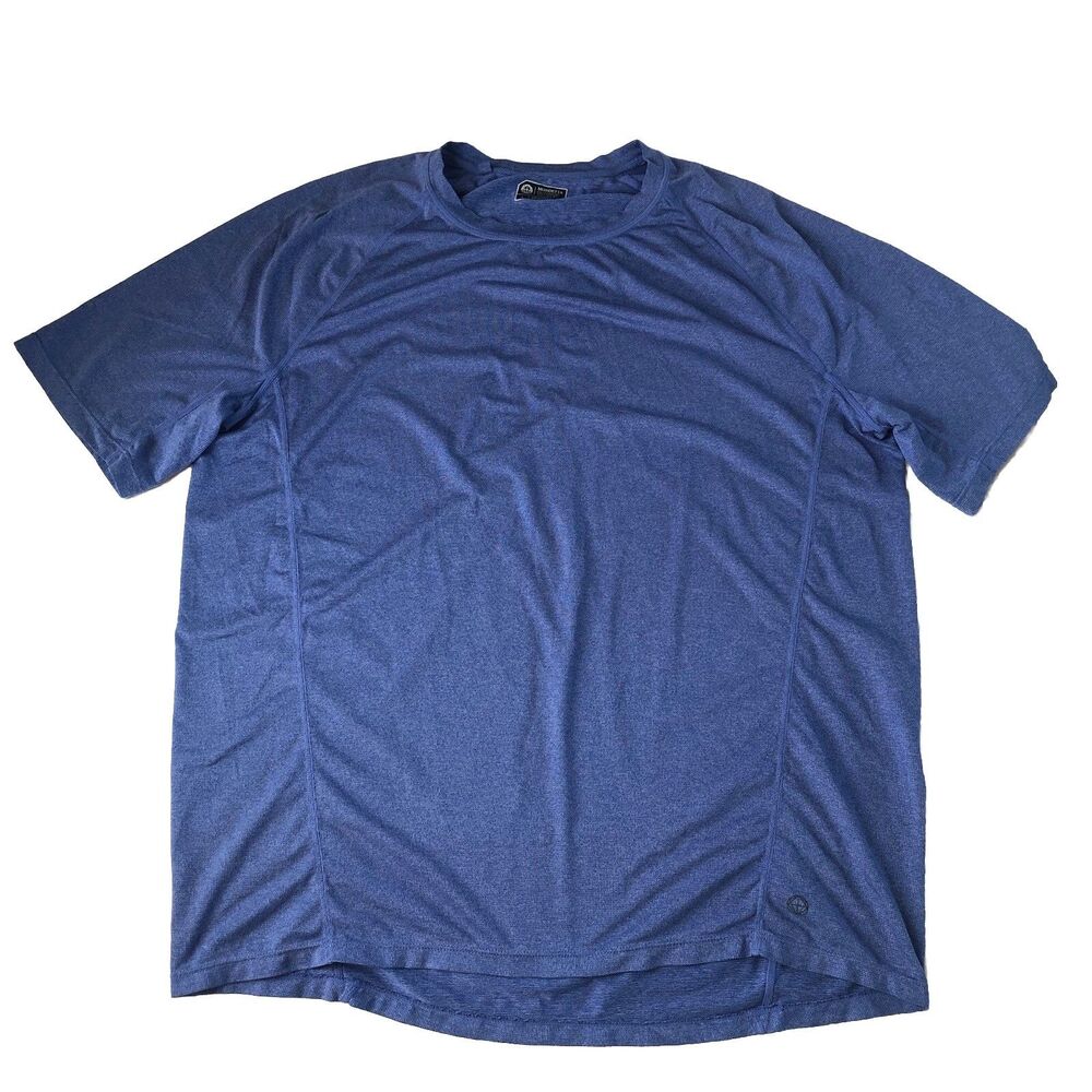 Mondetta Outdoor Project Mens Lightweight T-Shirt Blue Size Large